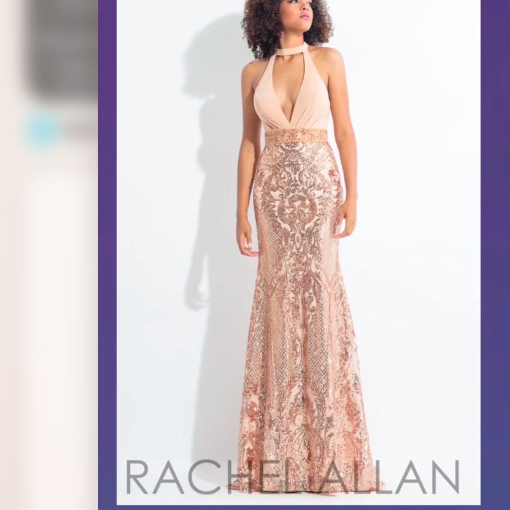 Rachel Allan Sequin Formal Dress #6190